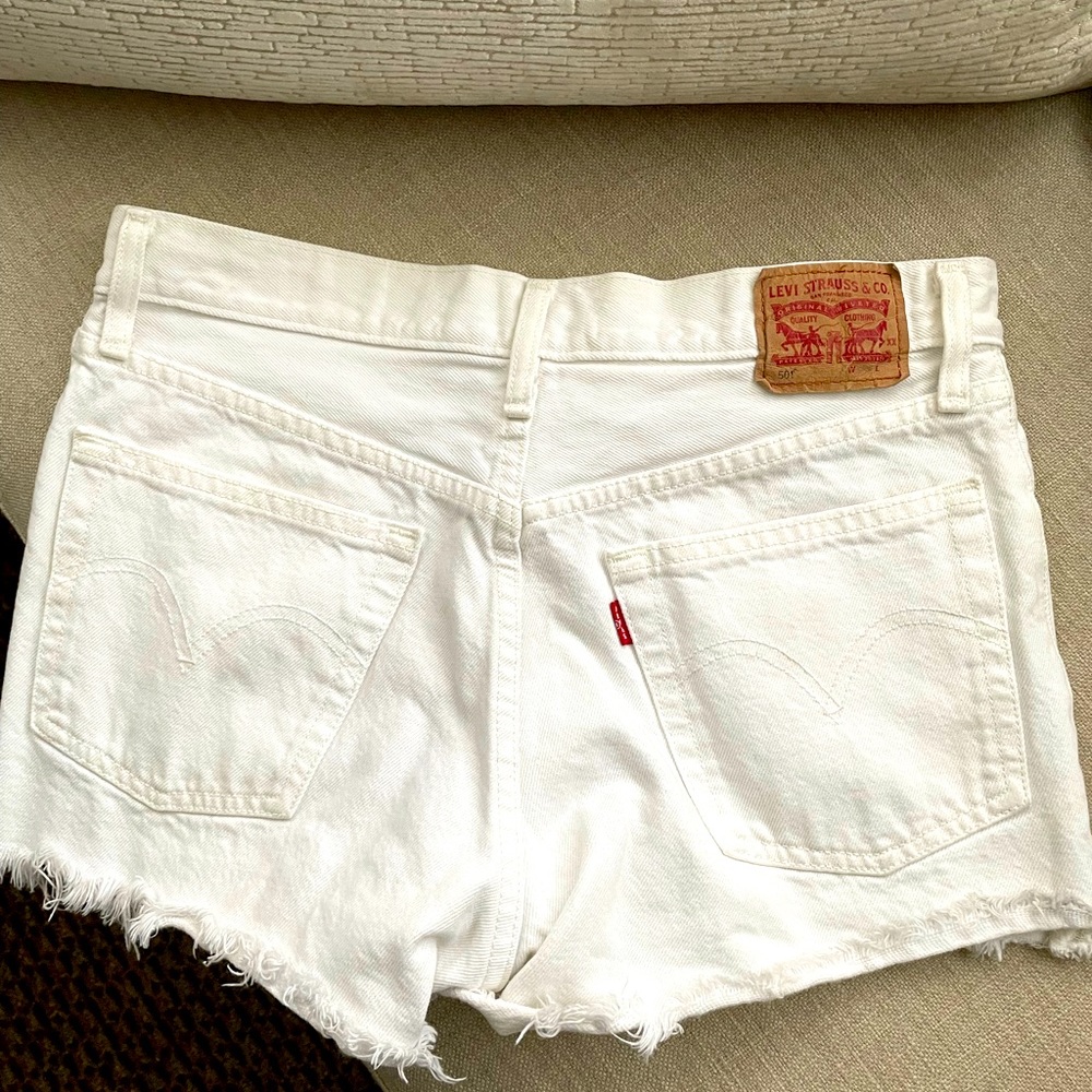 Levi’s button fly shorts